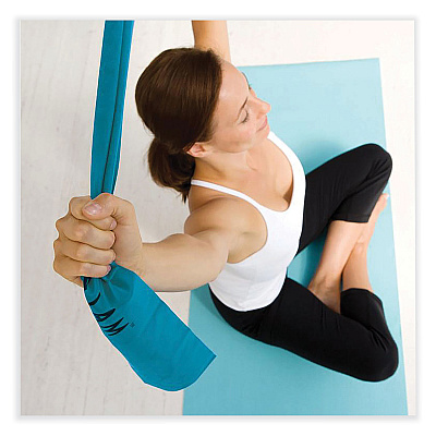 Restore by GAIAM Strength and Flexibility Kit, Light/Medium/Heavy Resistance Bands, 60" Long (FFF559180)