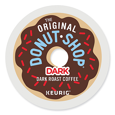The Original Donut Shop DARK K-Cups, Regular Extra Bold, 48/Box (GMT5000355634)
