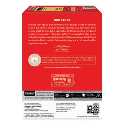 Community Coffee Cafe Special K-Cup, 24/Box (GMT5000374325)