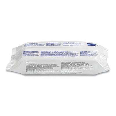 PURELL Healthcare Surface Disinfecting Wipes, 1-Ply, 7" x 10", Unscented, White, 72/Pack (GOJ937012)