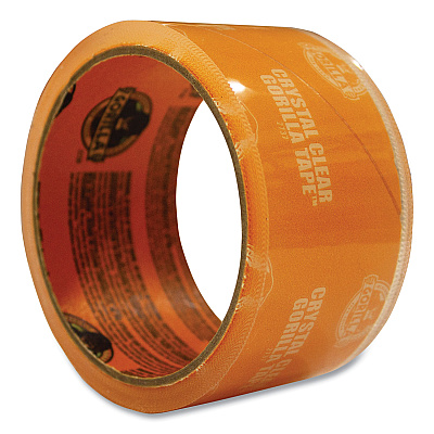 Gorilla Crystal Clear Tape, 3" Core, 1.88" x 9 yds (GOR6027007)