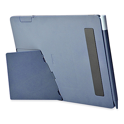Boogie Board VersaBoard Reusable Writing Tablet, 8.5" LCD Touchscreen, 5.5" x 7.25", Slate Blue/Black (IMV0260001)