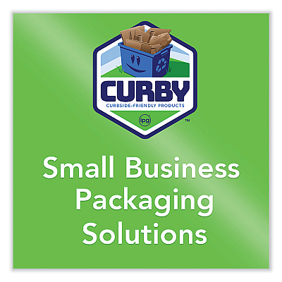 ipg Curby Mailer Self-Sealing Recyclable Mailer, Paper Padding, Self-Adhesive, #5, 11.38 x 15.5, 30/Carton (CBML5C)