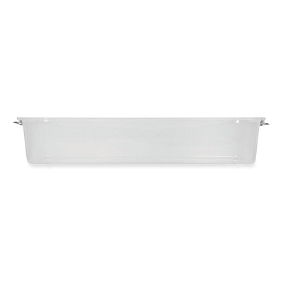 IRIS 50 Qt. Latch Lid Underbed Storage Box, 17.75" x 32.5" x 6.5", Clear (IRS100118)