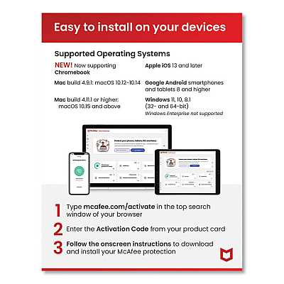 Mcafee Premium Individual Software, For Unlimited Users (21ESTURAAM)