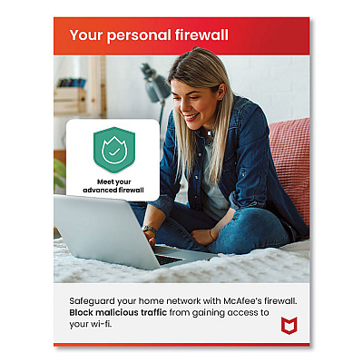 Mcafee AntiVirus Software, For 1 User (MAB21EST1RAA)