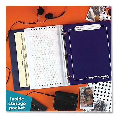 Mead Trapper Keeper 3-Ring Pocket Binder, 1" Capacity, 11.25 x 12.19, Animal (MEA260038CP1ECM)