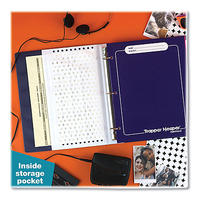Mead Trapper Keeper 3-Ring Pocket Binder, 1" Capacity, 11.25 x 12.19, Animal (MEA260038CP1ECM)
