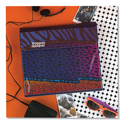 Mead Trapper Keeper 3-Ring Pocket Binder, 1" Capacity, 11.25 x 12.19, Animal (MEA260038CP1ECM)