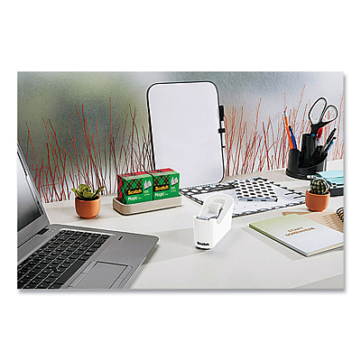 Scotch C18 Desktop Dispenser, 1" Core, White (MMMC18MX)