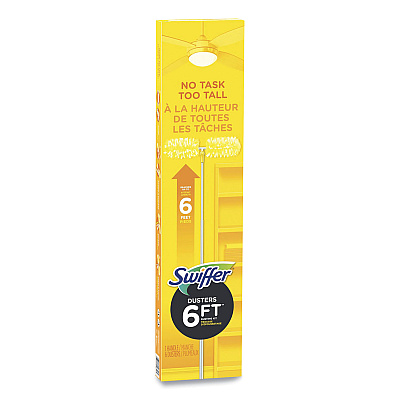 Swiffer 360 Heavy Duty Extendable Starter Dusting Kit, 6 ft Handle (PGC49899)