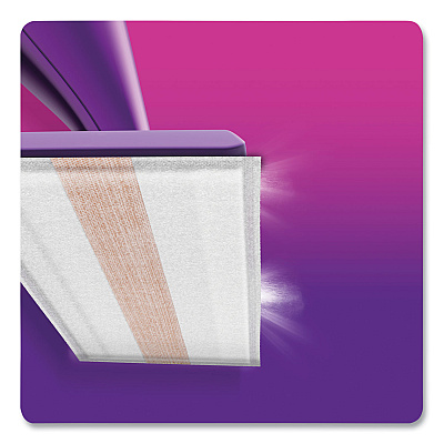 Swiffer WetJet System Wood Mopping Pad, 5.4 x 11.3, White, 20/Pack (PGC76563)