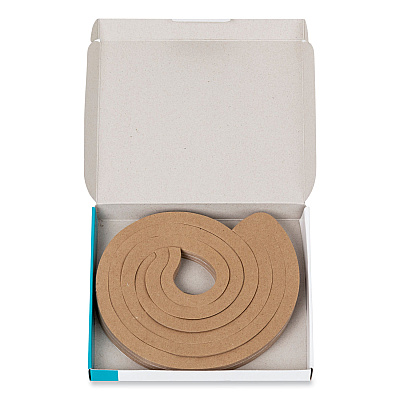 Shurtape Paper Spiral Cushion Fill, Brown Kraft, 1 cu ft, 3 Spirals/Pack, 6 Packs (SHU287430)
