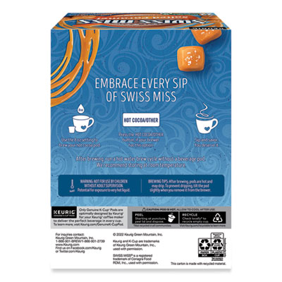 Swiss Miss Salted Caramel Hot Cocoa K-Cups, 22/Box (SWM5000369264)