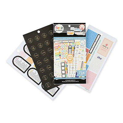 The Happy Planner Essentials Home Classic Stickers, Productivity Theme, 734 Stickers (THLSVP130149)