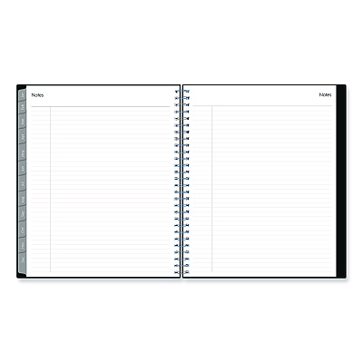 Blue Sky Enterprise Monthly Planner, 10 x 8, Black Cover, 12-Month (Jan to Dec): 2026 (131794)