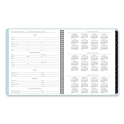 AT-A-GLANCE Contemporary Lite Monthly Planner, 11 x 9.5, Light Blue Cover, 12-Month (Jan to Dec): 2026 (7026XL38)
