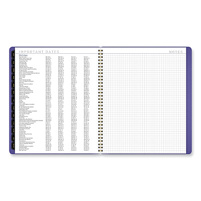 AT-A-GLANCE Contemporary Monthly Planner, 11.38 x 9.63, Burgundy Cover, 12-Month (Jan to Dec): 2026 (70250X14)