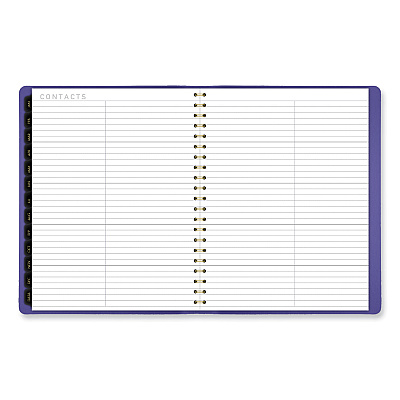 AT-A-GLANCE Contemporary Weekly/Monthly Planner, 11.38 x 9, Purple Cover, 12-Month (Jan to Dec): 2026 (70940X14)