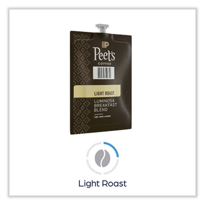 Peet's Coffee FLAVIA Ground Coffee Freshpacks, Colombia Luminosa, 0.34 oz Freshpack, 76/Carton (PEELPC00264)