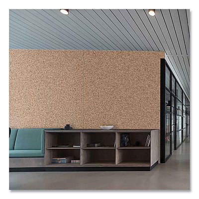 Ghent Natural Cork Roll, 0.25" Thick, 144 x 48.5, Natural Brown Surface (GHE14RK412)