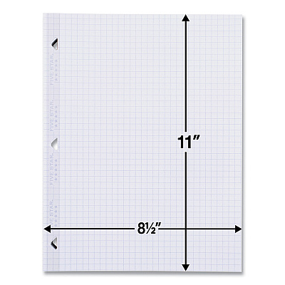 Five Star Reinforced Filler Paper Plus Study App, 3-Hole, 8.5 x 11, College Rule, 80/Pack (MEA170102)