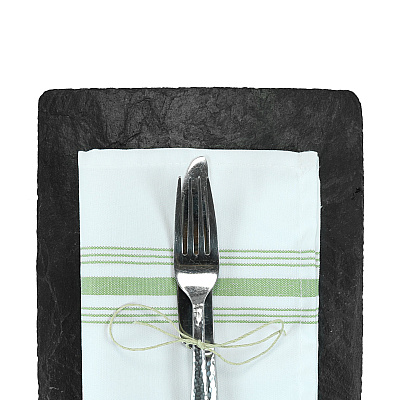 Mariposa Bistro Napkin 18x22 Green Stripe, Pack Of 12 (PNP-BISTRO-GRN)
