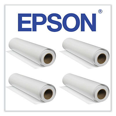 Epson SureLab Photo Paper Roll, 10 mil, 6 x 213, Luster White, 4/Pack (EPSS400124)