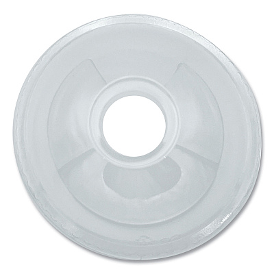 Boardwalk PET Cold Cup Dome Lids, Fits 9 oz to 12 oz PET Cups, Clear, 100/Pack (BWKPET912DOMEPK)