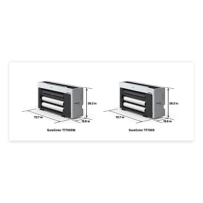 Epson SureColor T7770DM 44" Large-Format Multifunction CAD/Technical Printer (EPSSCT7770DM)
