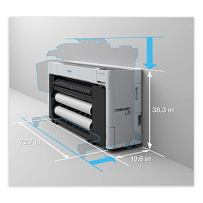 Epson SureColor T7770DM 44" Large-Format Multifunction CAD/Technical Printer (EPSSCT7770DM)