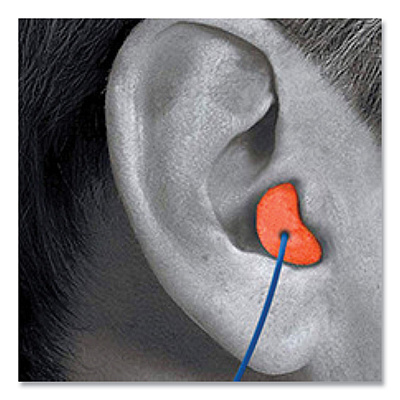 Howard Leight by Honeywell X-TREME Corded Disposable Earplugs, Corded, One Size Fits Most, 32 dB, Orange, 1,000/Carton (HOWXTR30)