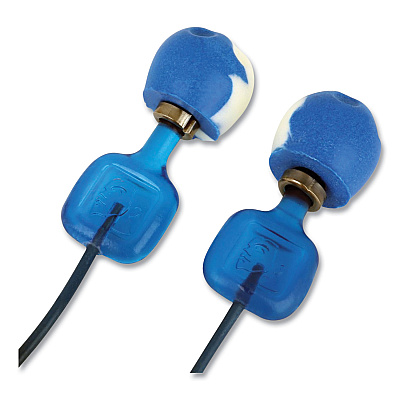 Howard Leight by Honeywell TrustFit Trak Detectable Reusable Corded Foam Earplugs, One Size Fits Most, 29 dB NRR, Blue, 1,000/Carton (HOWTFTPOD30)