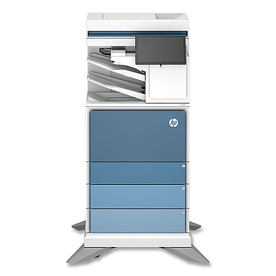 HP Color LaserJet Enterprise Flow MFP 6800zfsw Printer, Copy/Fax/Print/Scan (6QN37A#201)