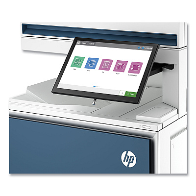 HP Color LaserJet Enterprise Flow MFP 6800zf Printer, Copy/Fax/Print/Scan (6QN36A#BGJ)