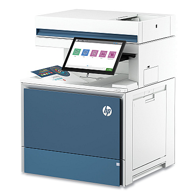 HP Color LaserJet Enterprise Flow MFP 6800zf Printer, Copy/Fax/Print/Scan (6QN36A#BGJ)