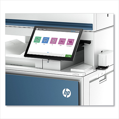 HP Color LaserJet Enterprise Flow MFP 6800zfw+ Printer, Copy/Fax/Print/Scan (6QN38A#BGJ)