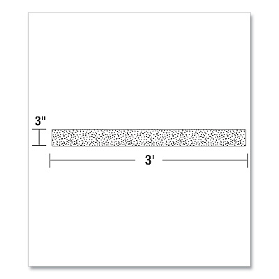 Carson-Dellosa Education Straight Borders, Dotted, 3" x 3 ft, Black/White, 12/Pack (CDP108495)