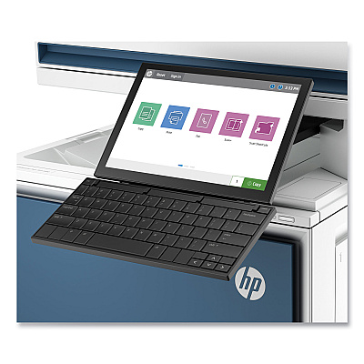 HP Color LaserJet Enterprise Flow MFP 5800zf Printer, Copy/Fax/Print/Scan (58R10A#201)