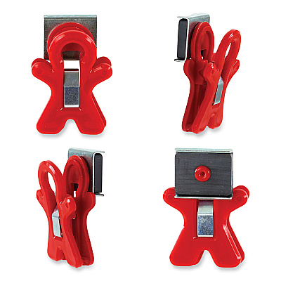 TPG Creations Magnet Man, Assorted Colors, 10/Pack (TPG13210)
