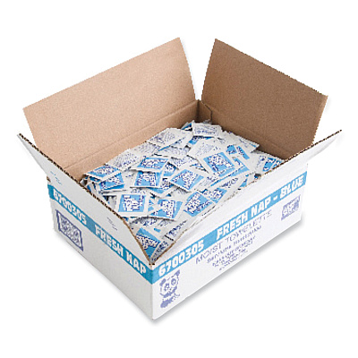 Kari-Out Fresh Nap Moist Towelettes, Individually Wrapped, 7 x 5, Citrus Scent, 1,000/Carton (KOT6700305)