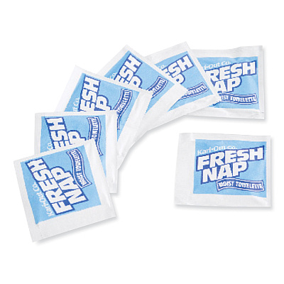 Kari-Out Fresh Nap Moist Towelettes, Individually Wrapped, 7 x 5, Citrus Scent, 1,000/Carton (KOT6700305)