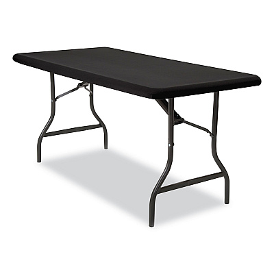Iceberg iGear Fabric Table Top Cap Cover, Polyester, 30 x 72, Black (ICE16621)