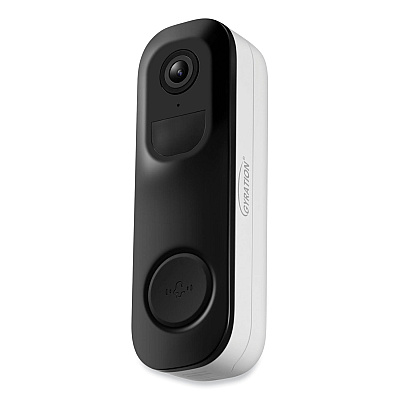 Gyration Cyberview 3000 3MP WiFi Wireless Doorbell Camera, 2048 x 1536 Pixels (ADECYBRVIEW3000)