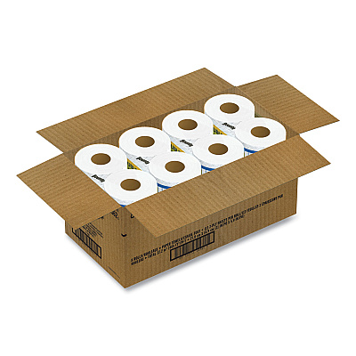 Bounty Select-a-Size Kitchen Roll Paper Towels, 2-Ply, White, 6 x 11, 113 Sheets/Roll, 2 Double Plus Rolls/Pack, 4 Packs/Carton (PGC08362)