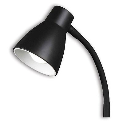 OttLite Wellness Series Infuse LED Desk Lamp with Wireless and USB Charging, 15.5" High, Black (OTTCSA26KUQSHPR)
