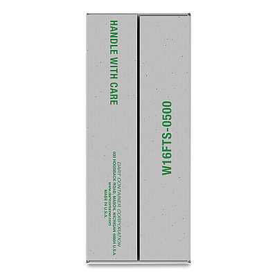 Dart Lids for Foam Cups and Containers, Fits 16 oz, 20 oz Cups, Translucent, 1,000/Carton (DCCW16FTS)