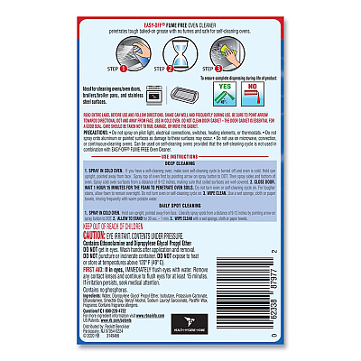 EASY-OFF Fume-Free Oven Cleaner, Lemon Scent 14.5 oz Aerosol Spray, 12/Carton (RAC87977CT)