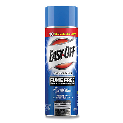 EASY-OFF Fume-Free Oven Cleaner, Lemon Scent 14.5 oz Aerosol Spray, 12/Carton (RAC87977CT)