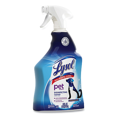 LYSOL Pet Solutions Disinfecting Cleaner, Citrus Blossom, 32 oz Trigger Bottle, 9/Carton (RAC99653CT)